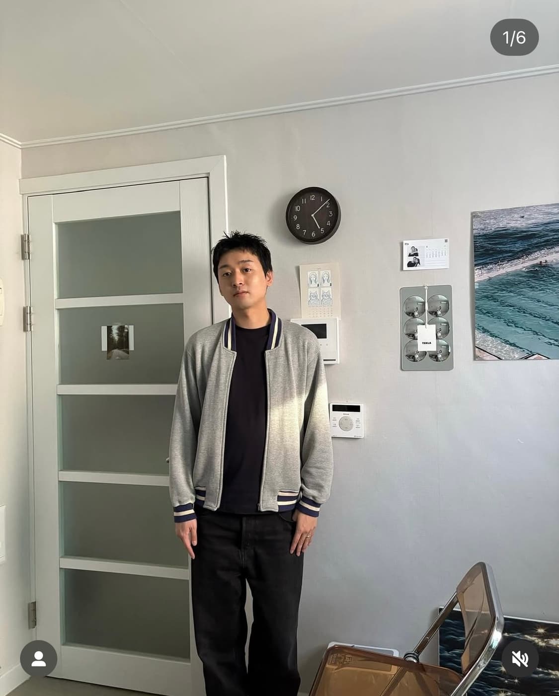 꼼데가릉송 옴므 플러스 저지 블루종 상품이미지6