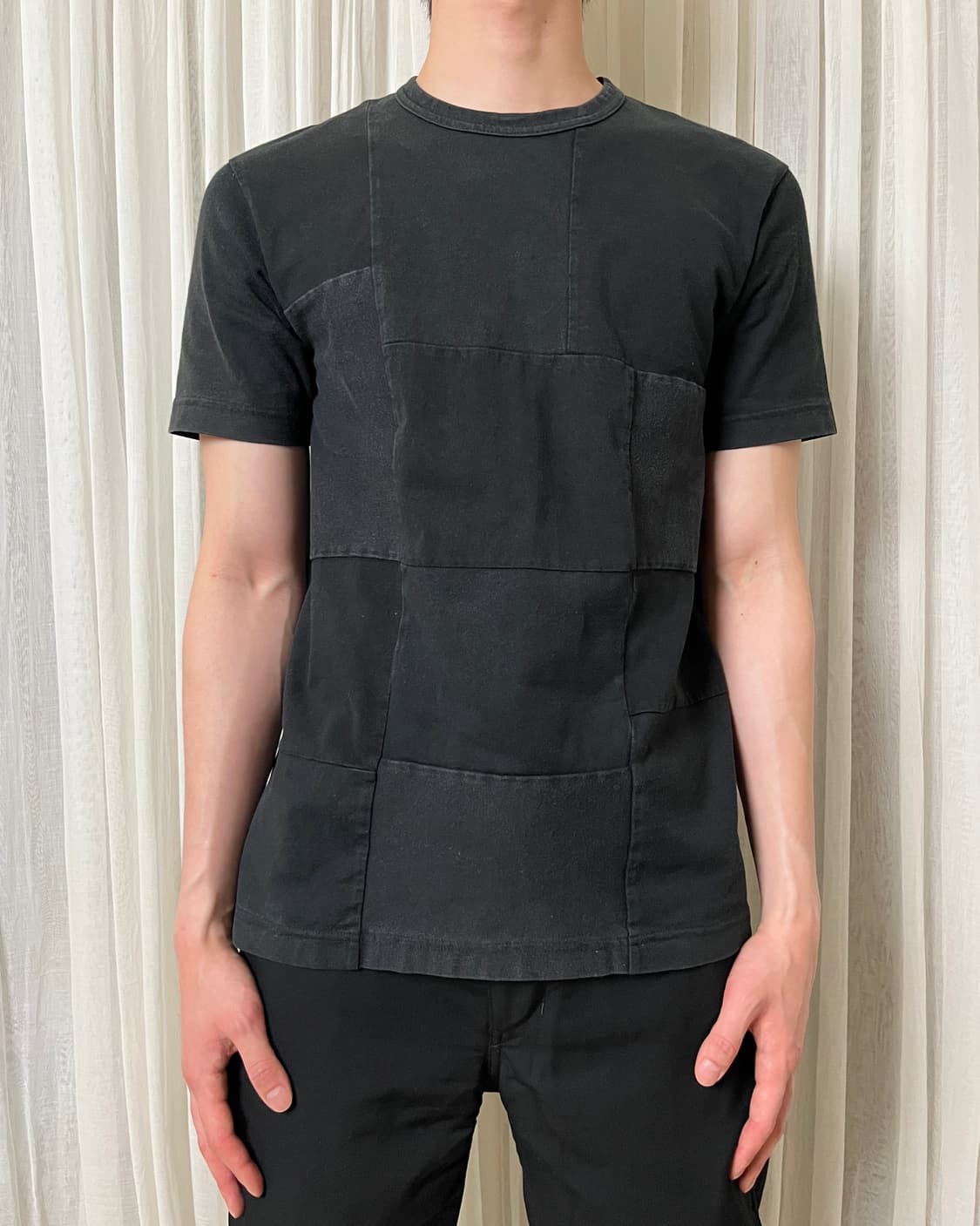 꼼데가르송 옴므 패치워크 티셔츠 comme des garcons 상품이미지1