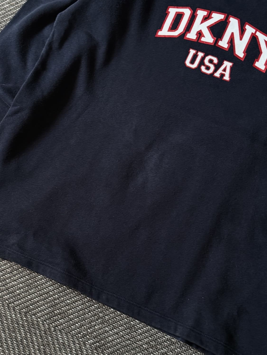 90s USA DKNY 스펠아웃 빈티지 스웻셔츠 (105) 상품이미지5