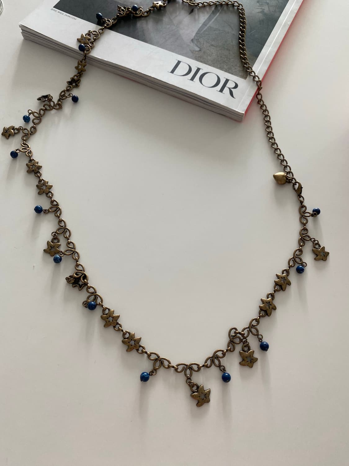 빈티지 별 모양 체인 벨트 겸 목걸이 상품이미지9