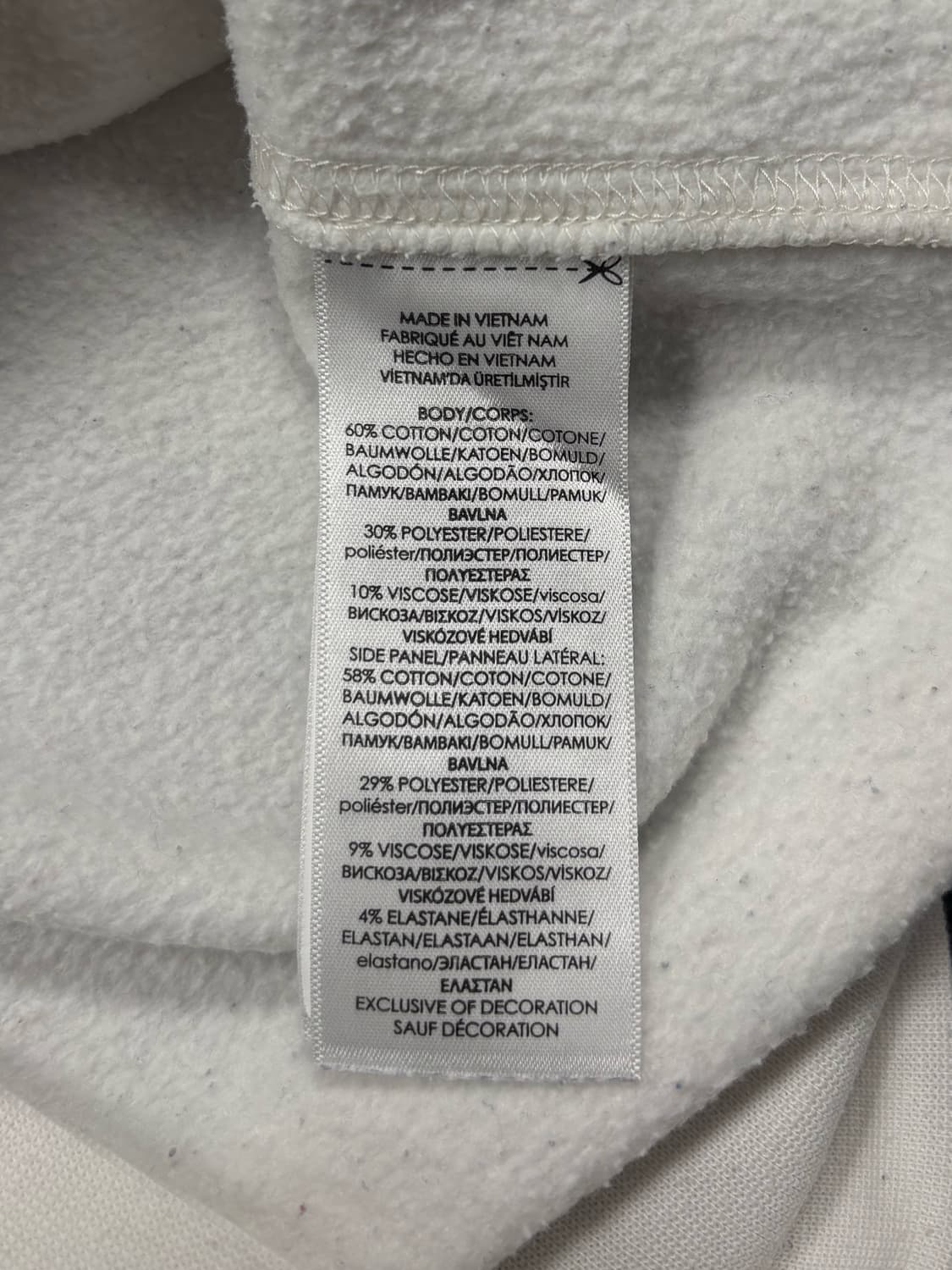 폴로 화이트 맨투맨 상품이미지5