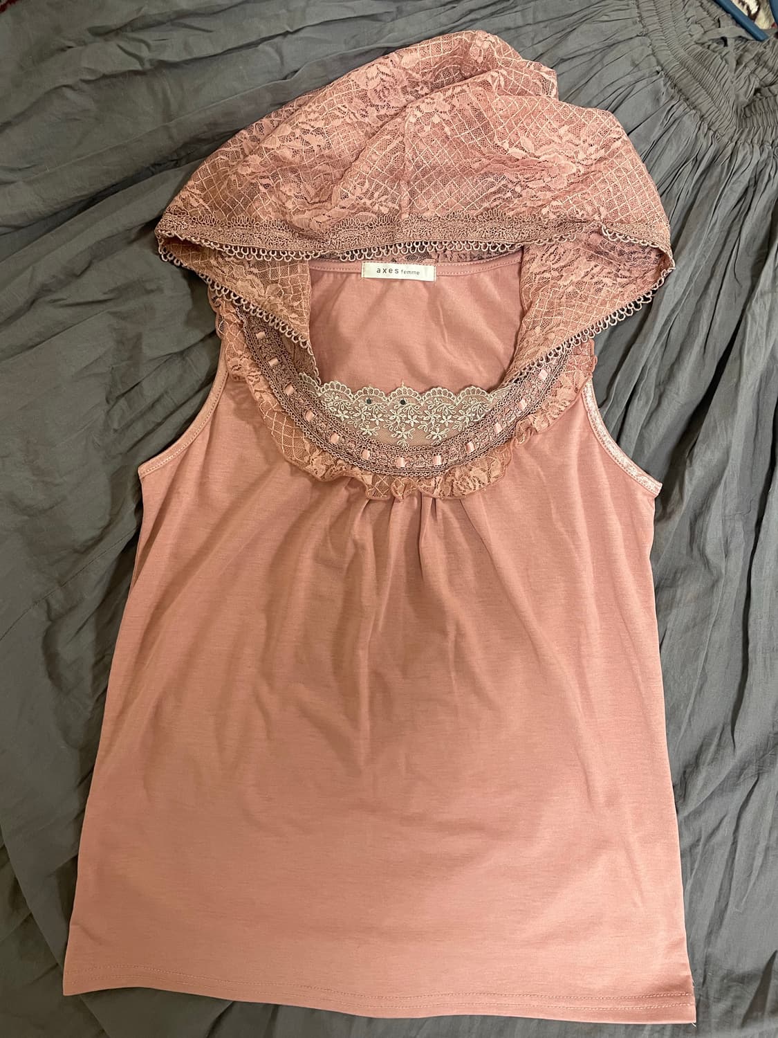 axes femme 후드 나시 상품이미지1