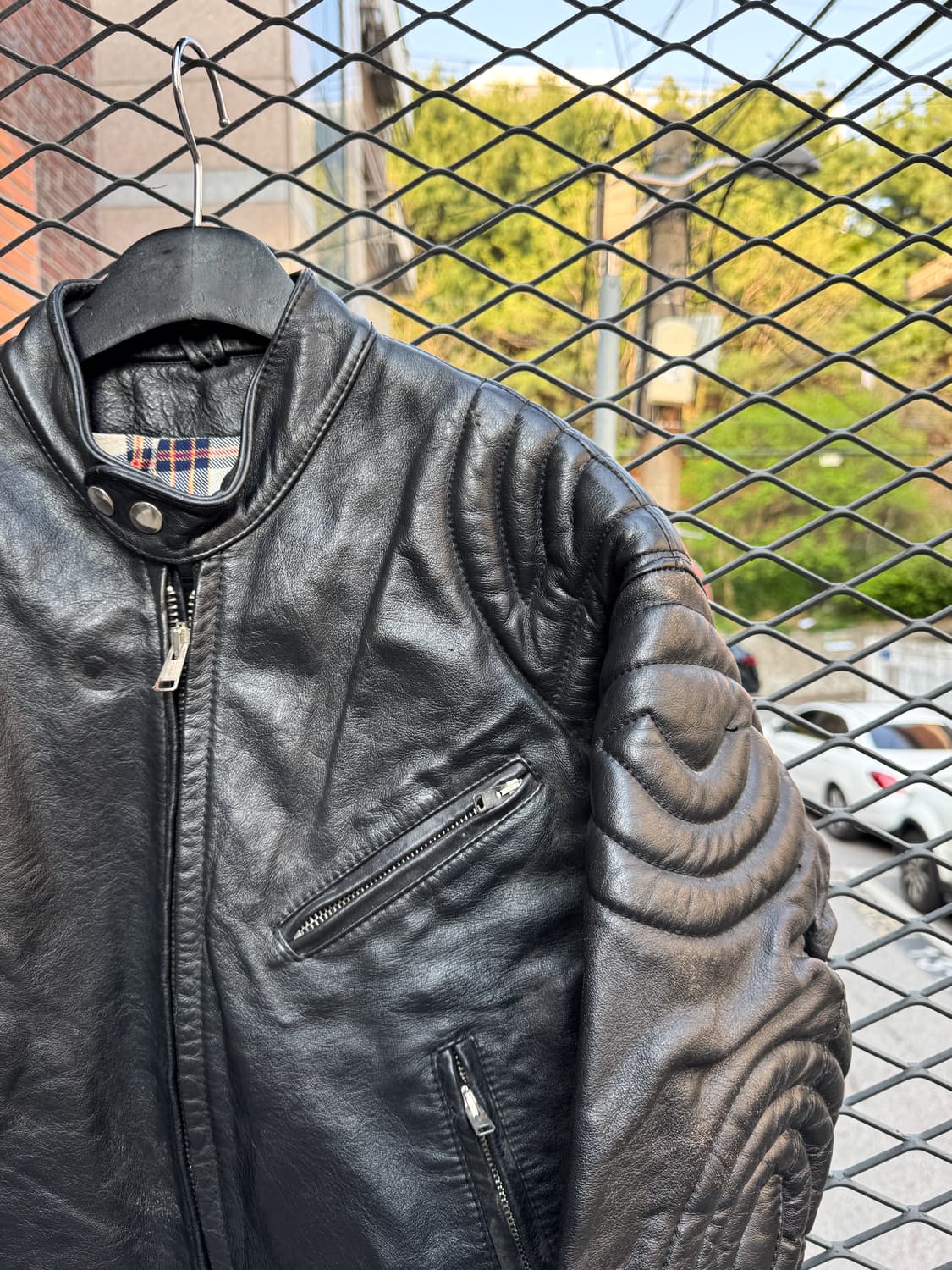 70’s Mars –  Leather Rider Jacket 상품이미지3