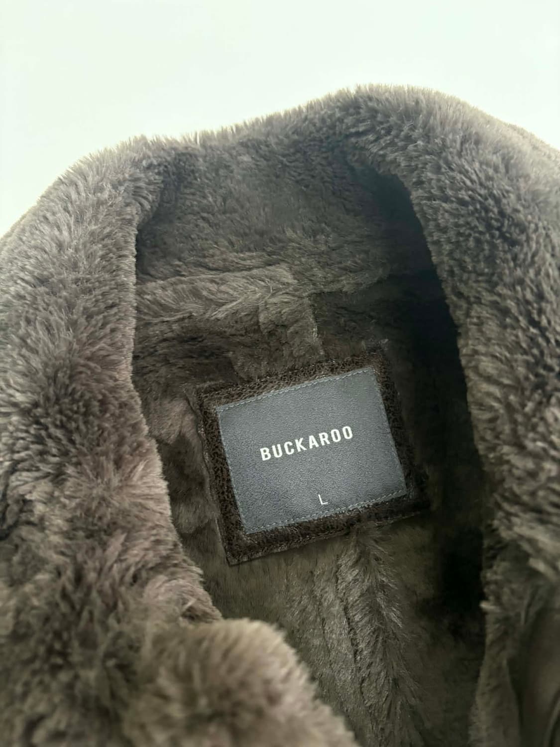 [L] 버커루 하이넥 빈티지 무스탕 자켓 상품이미지3