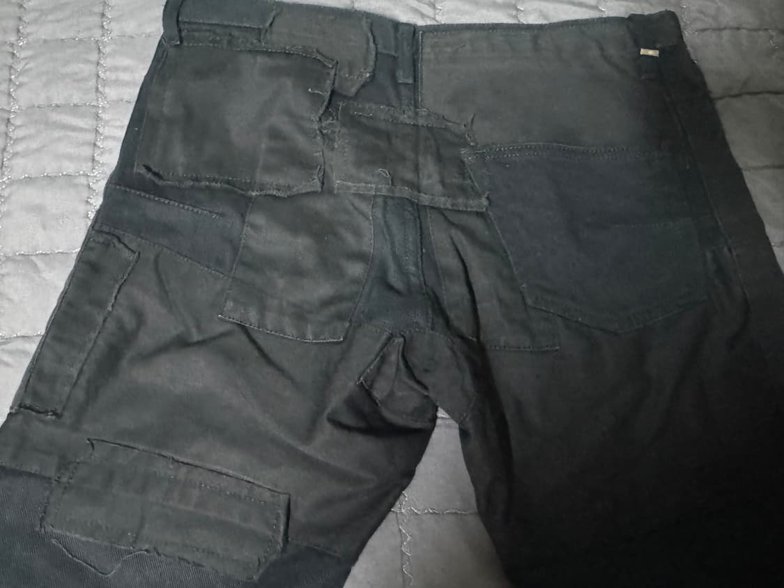 Dior homme navigate AW07 patchwork jean 상품이미지9