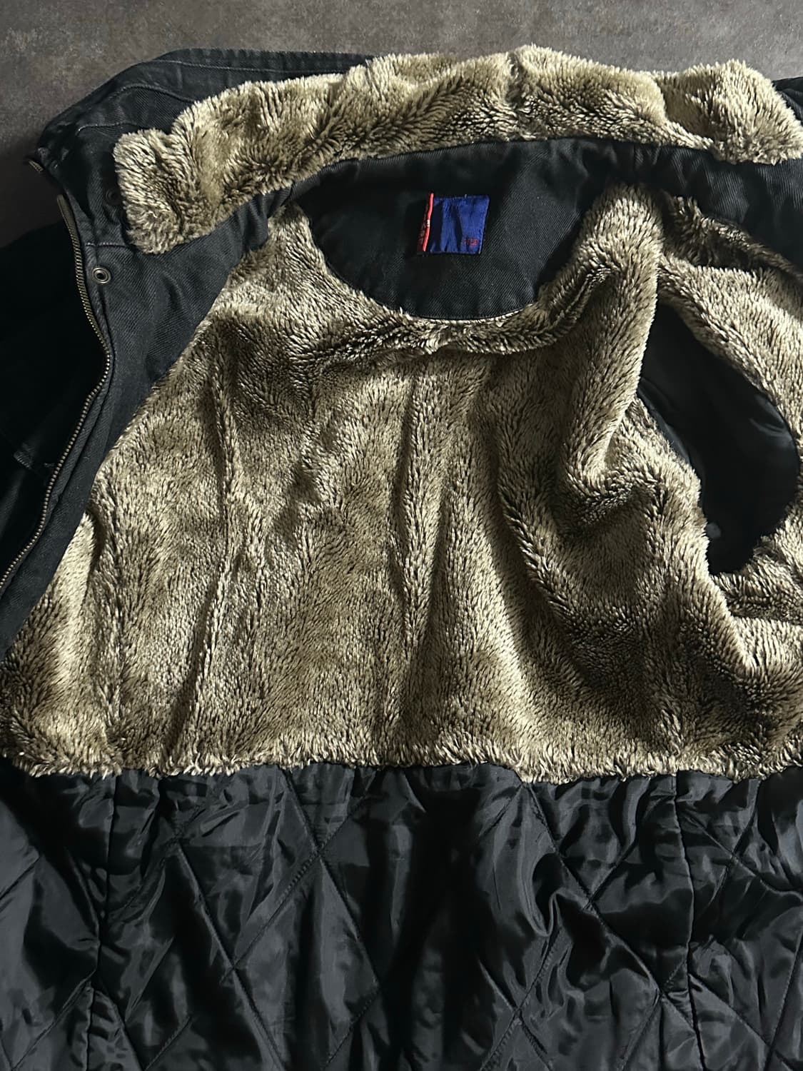 리바이스 블랙 퍼 안감 야상 점퍼 L 상품이미지4