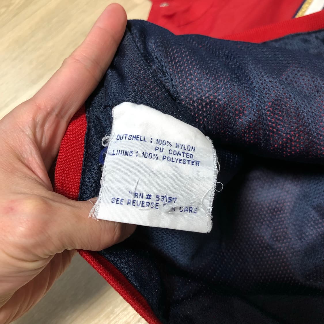 (L) 마제스틱 Majestic 워싱턴 내셔널스 하프집업 웜업 아노락 져 상품이미지7