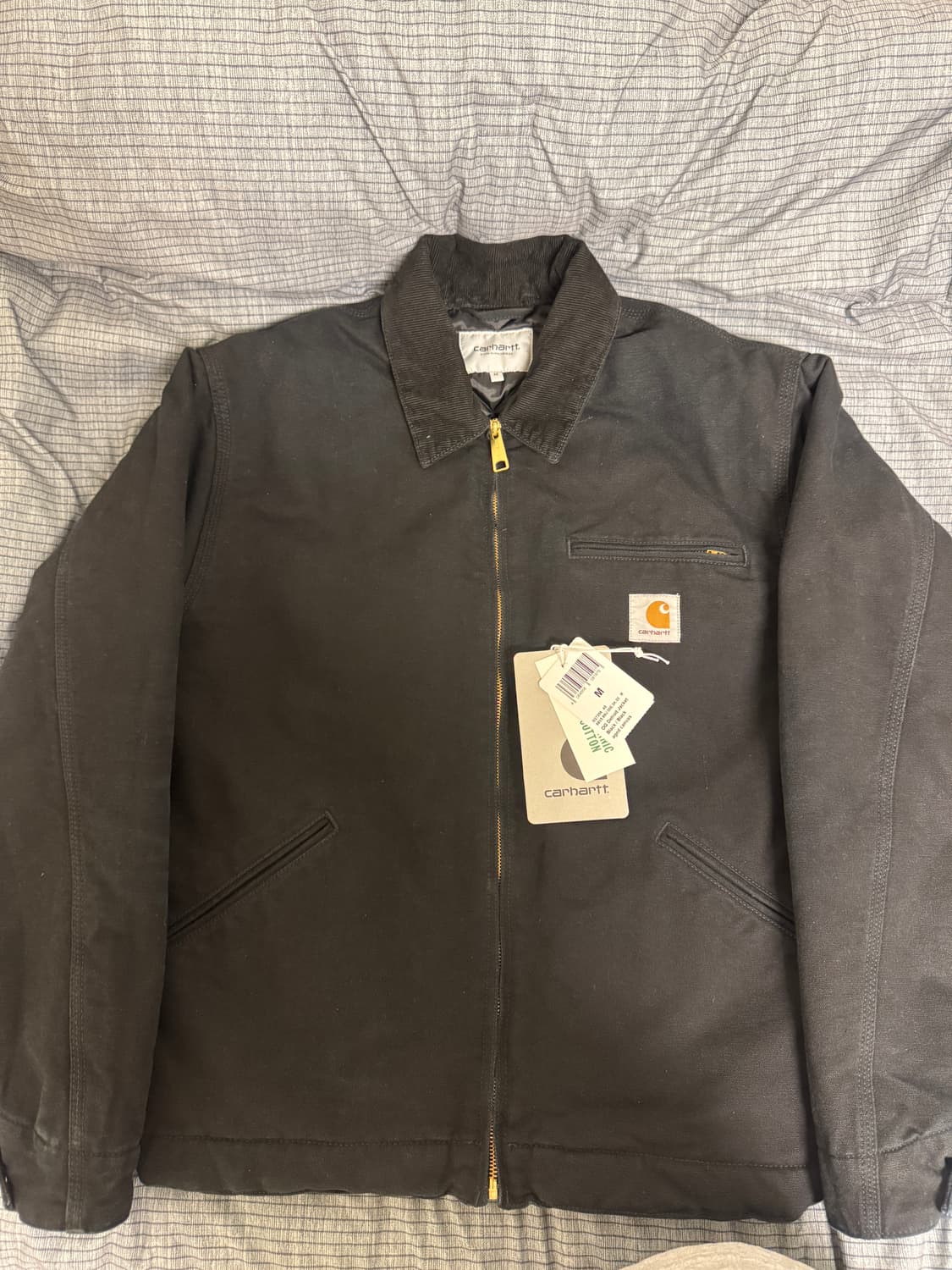 칼하트 OG 디트로이트 자켓 블랙 M 상품이미지1