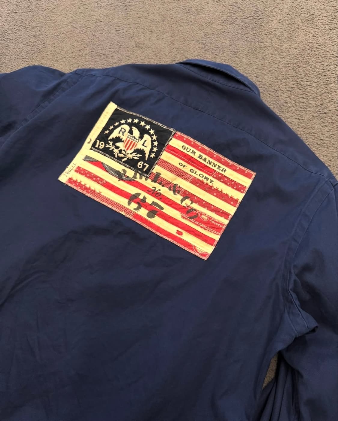 폴로 엠브로이드로고 페더웨이트 코튼 셔츠 상품이미지3