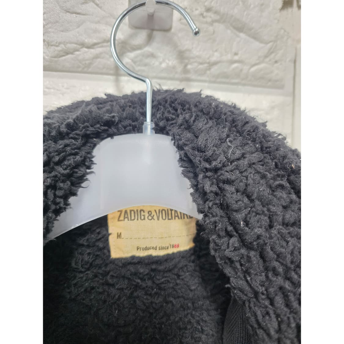 택포) 쟈딕앤볼테르  블랙 자켓 M 상품이미지2