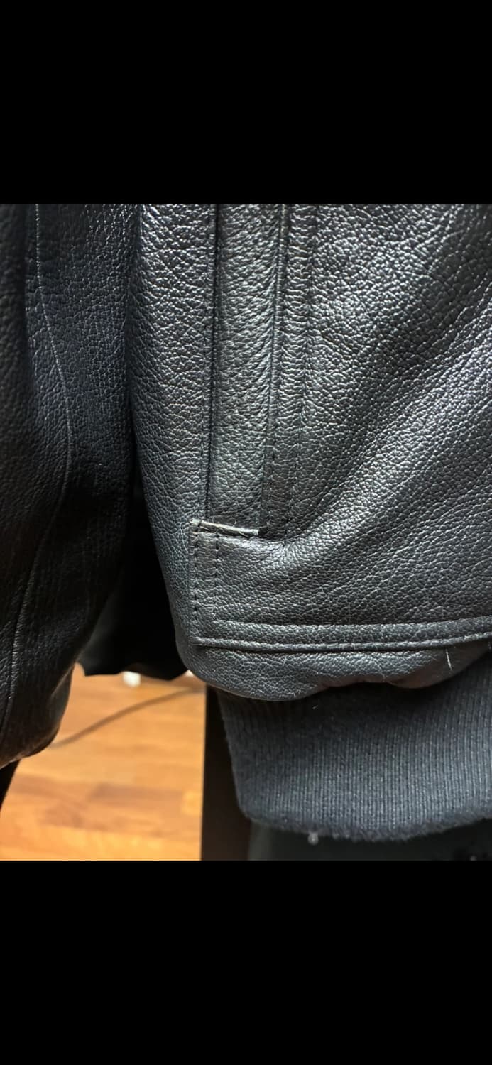 쿠어 고트스킨 A2 블랙 S사이즈 상품이미지4