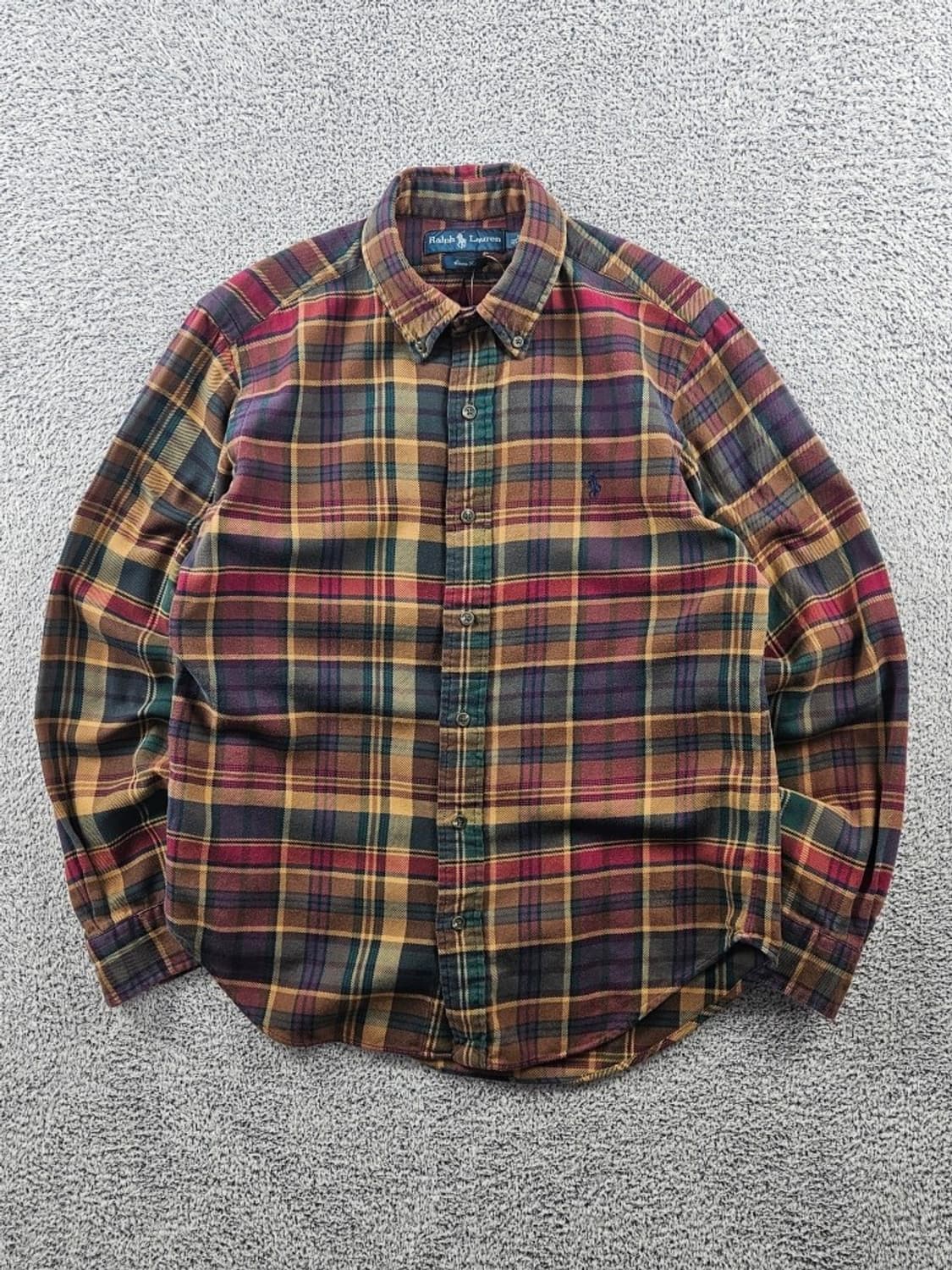 폴로랄프로렌 체크 플란넬 클래식 셔츠 ( M ) / 10985 상품이미지1
