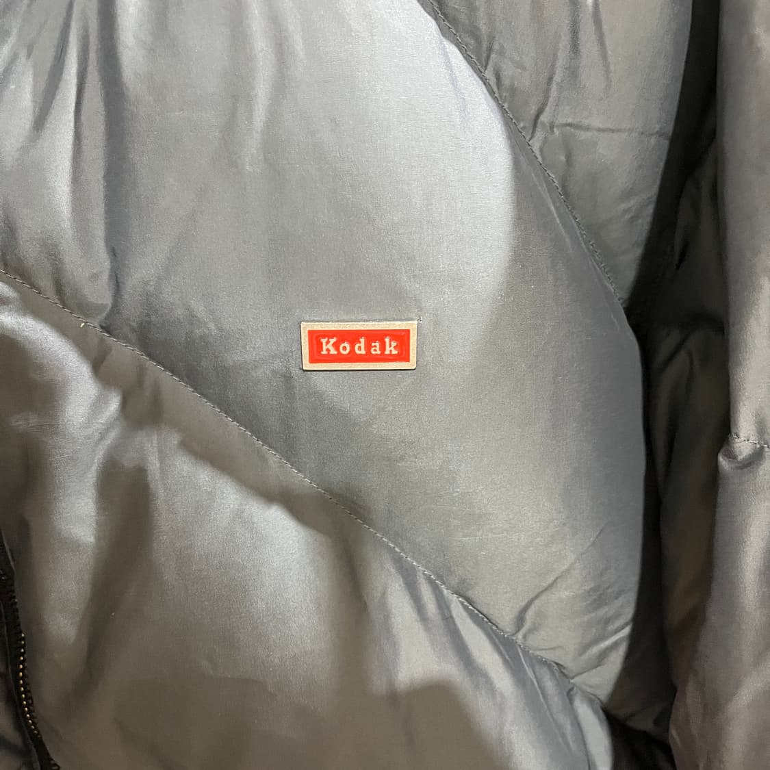 (S) 코닥 디아고날 오리털 다운 숏패딩 상품이미지3