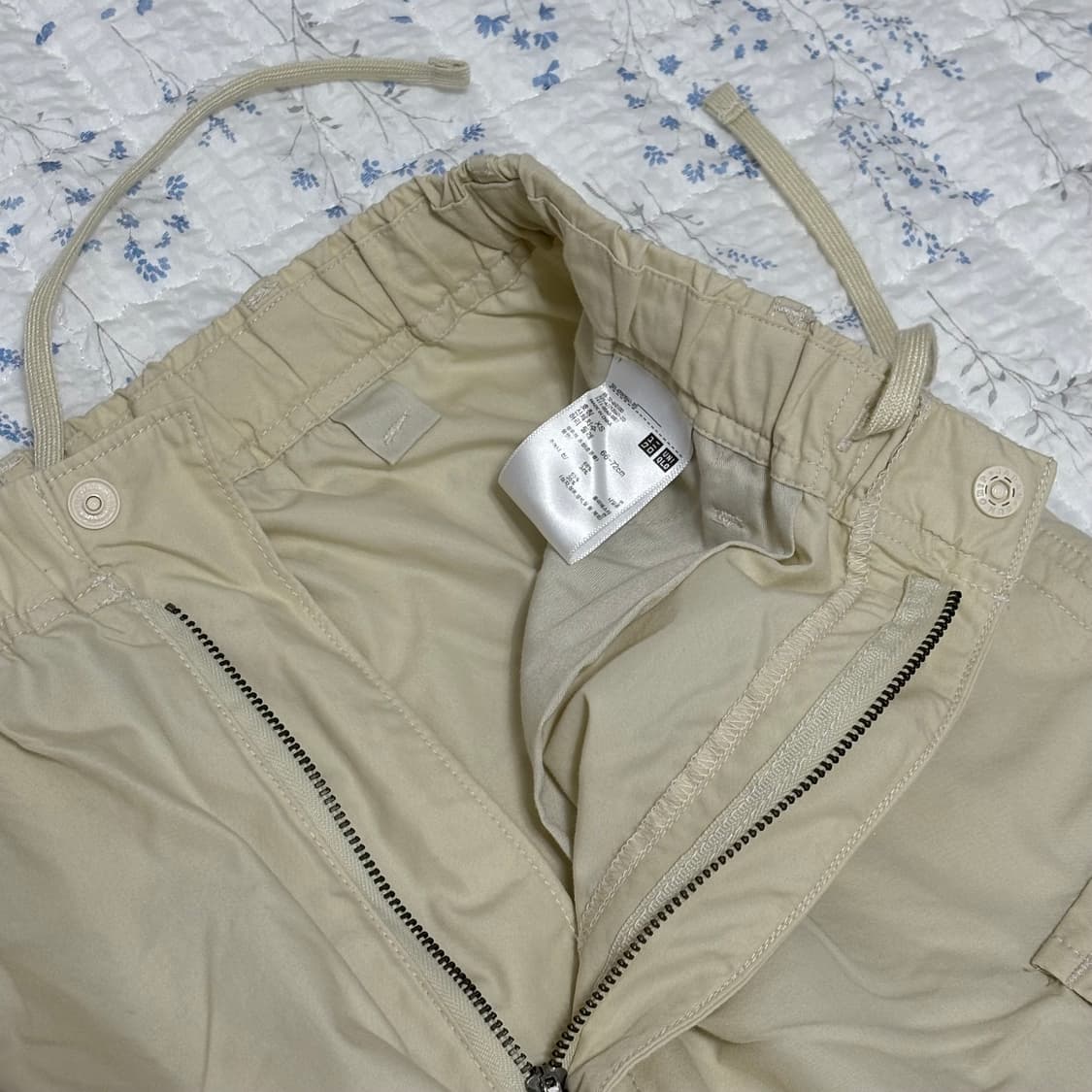 유니클로 & 르메르 콜라보 와이드핏 파라슈트 카고팬츠 (새상품) 상품이미지3