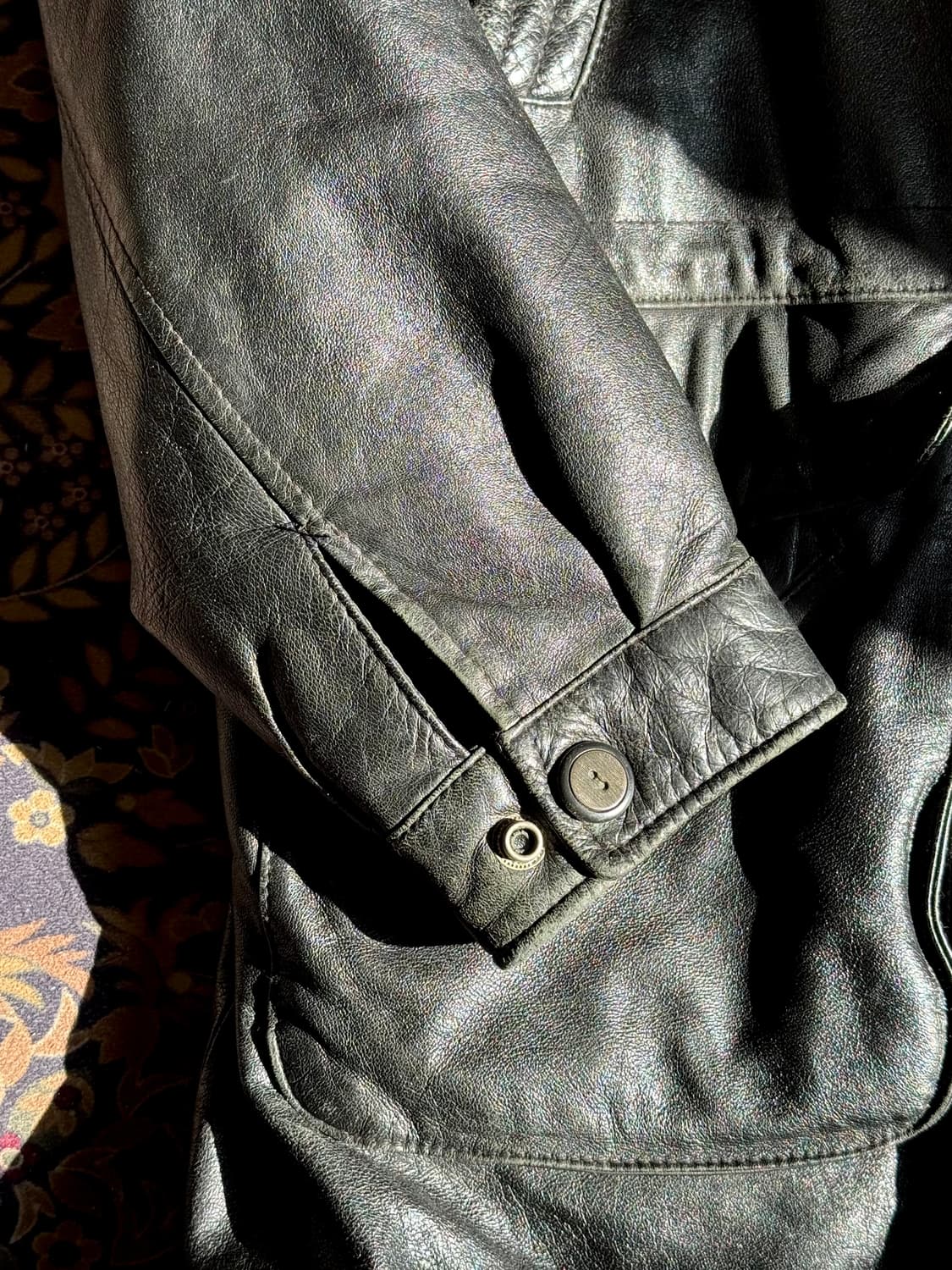 빈티지 레더 헌팅자켓 올드갭 카코트 상품이미지7