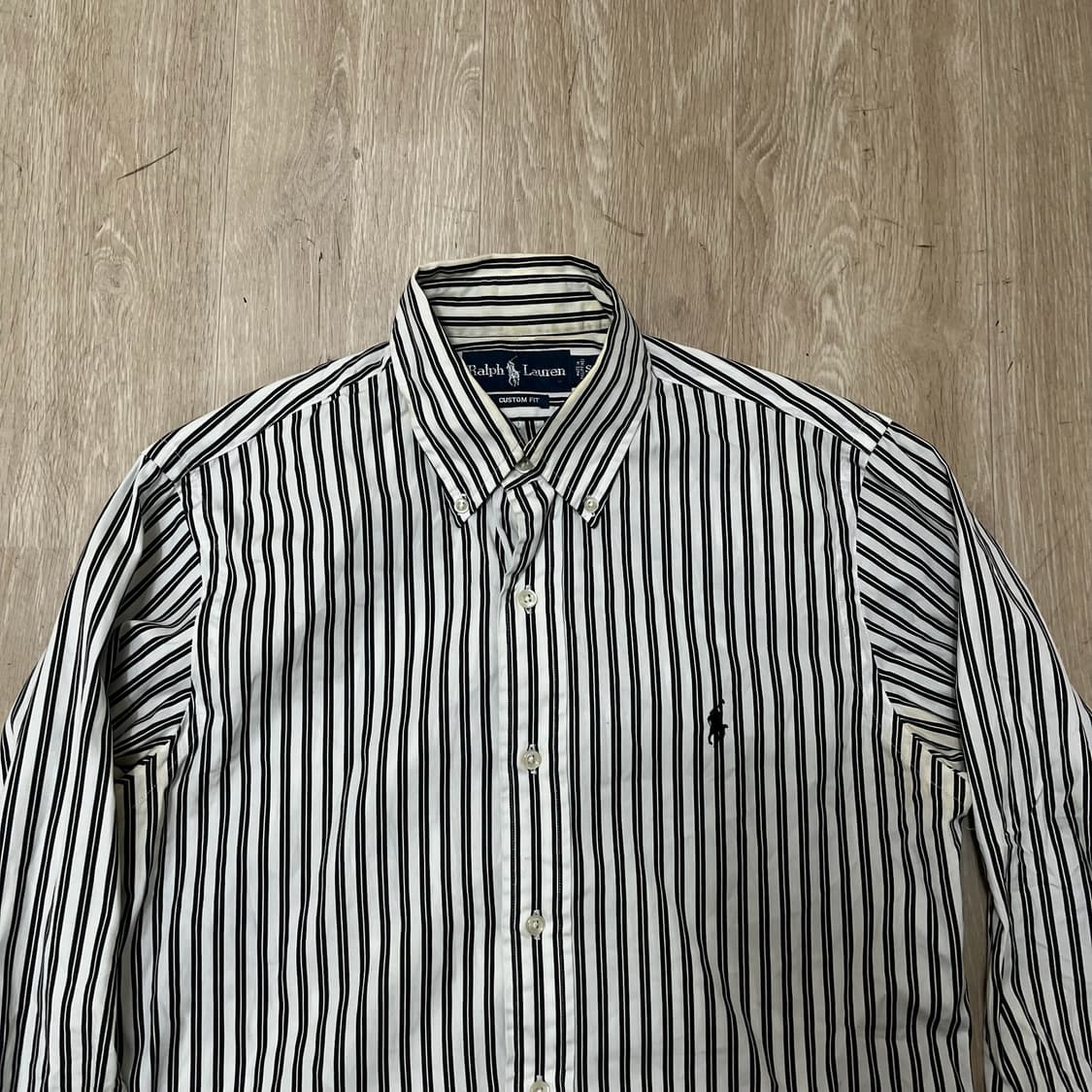 폴로 랄프로렌 버튼다운 스트라이프 셔츠 S/90  상품이미지2