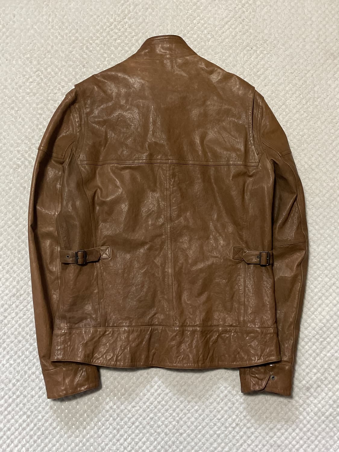 DKNY 웨스턴 무드 램스킨 양가죽 포켓 레더 상품이미지2