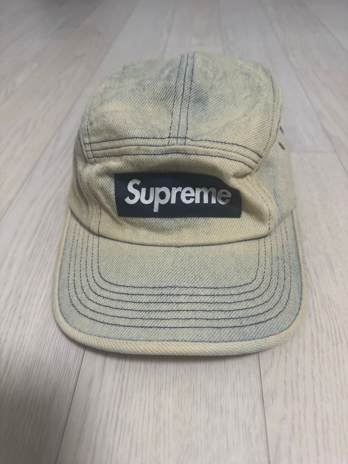 24SS 슈프림 데님 캠프캡 상품이미지2