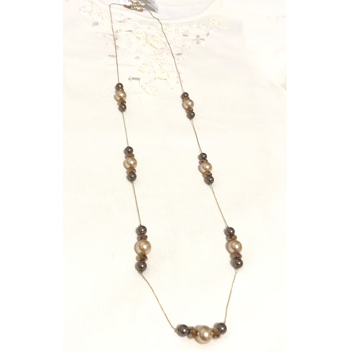 빈티지 골드 브라운 롱목걸이 오리엔탈 페어리 갸루 펑크 긱시크 상품이미지2