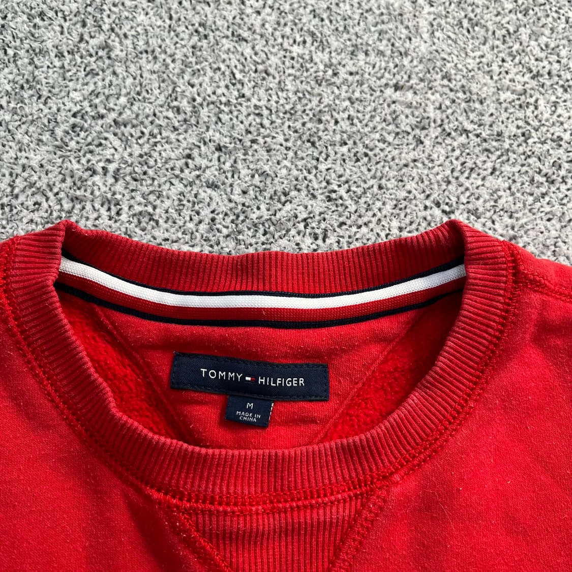 M 타미힐피거 긴팔 맨투맨 0403M 상품이미지2