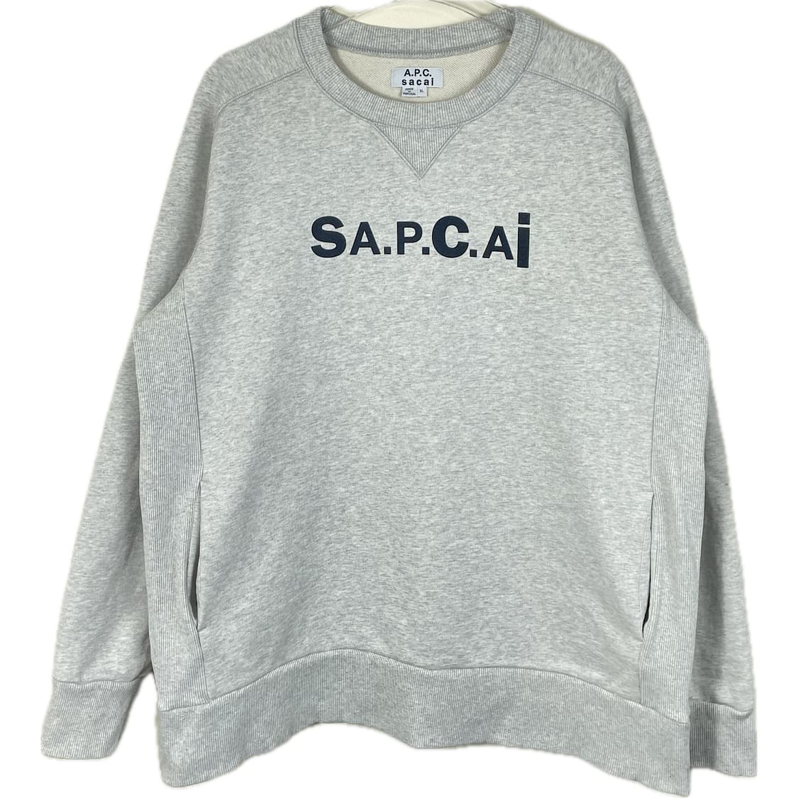 [XL] APCXSACAI 아페쎄X사카이 콜라보 맨투맨 스웻셔츠 상품이미지1