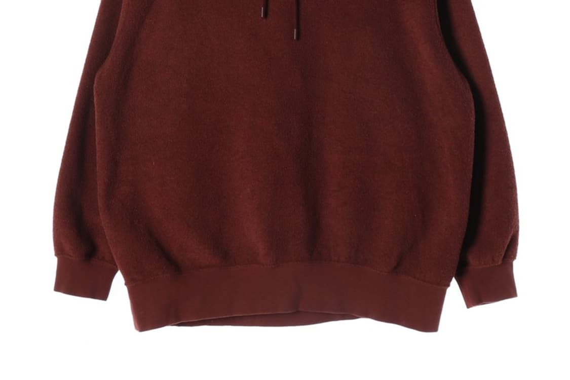 나이키 브라운 센터 스우시 테리 후드 M 상품이미지4