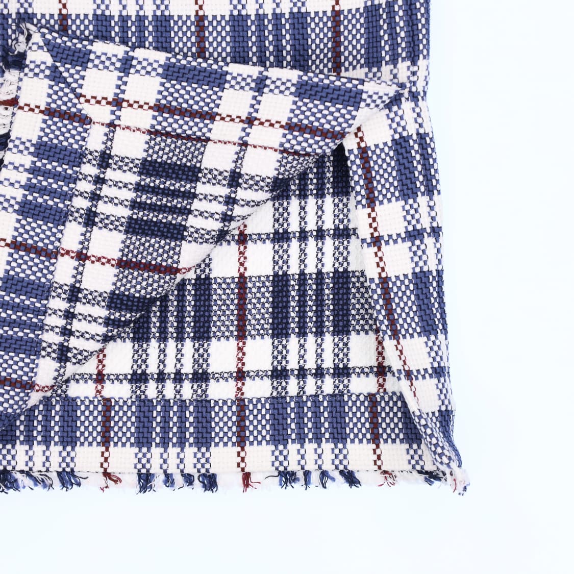 [38] 새상품 비비안 웨스트 우드 체크 트위드 치마 스커트 N6899 상품이미지5