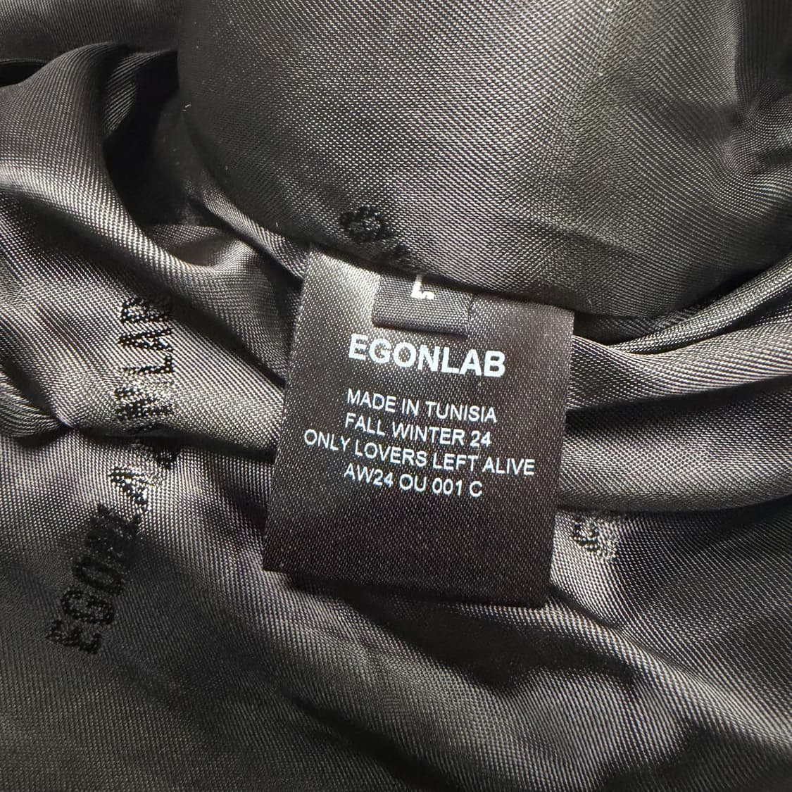 EGONLAB 데님 봄버 자켓 L 상품이미지5