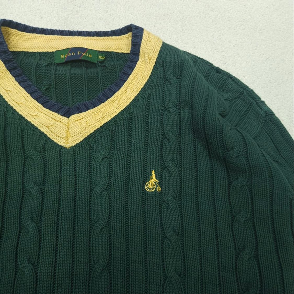 빈폴 케이블 니트 100 상품이미지3