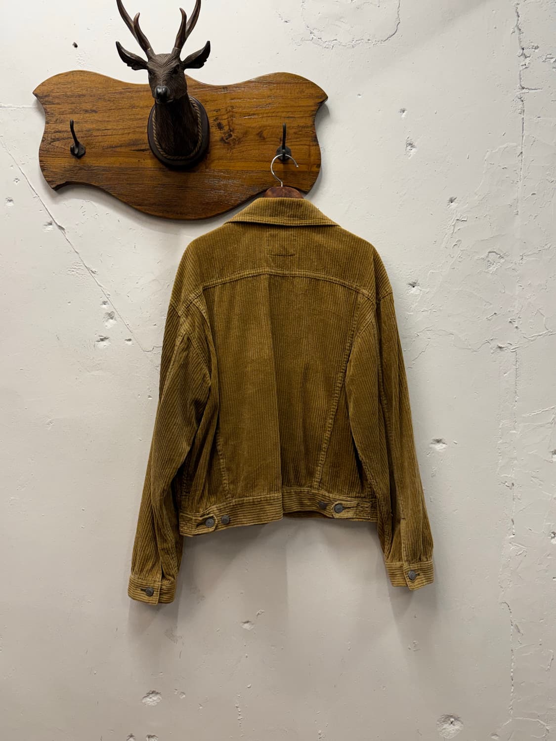 XL) Elvis Presley Corduroy Trucker Jacke 상품이미지4