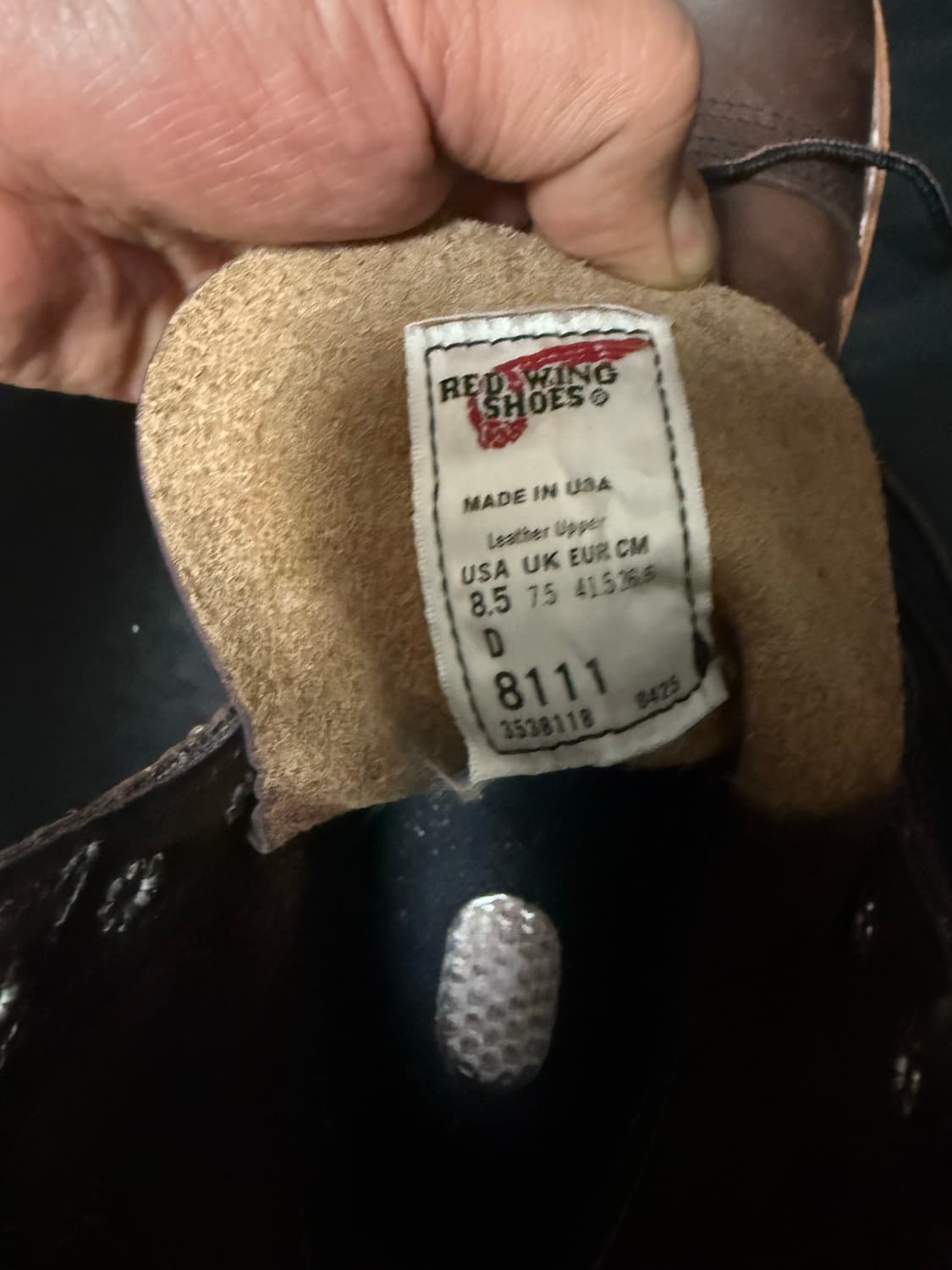 레드윙 8111 265사이즈 상품이미지1