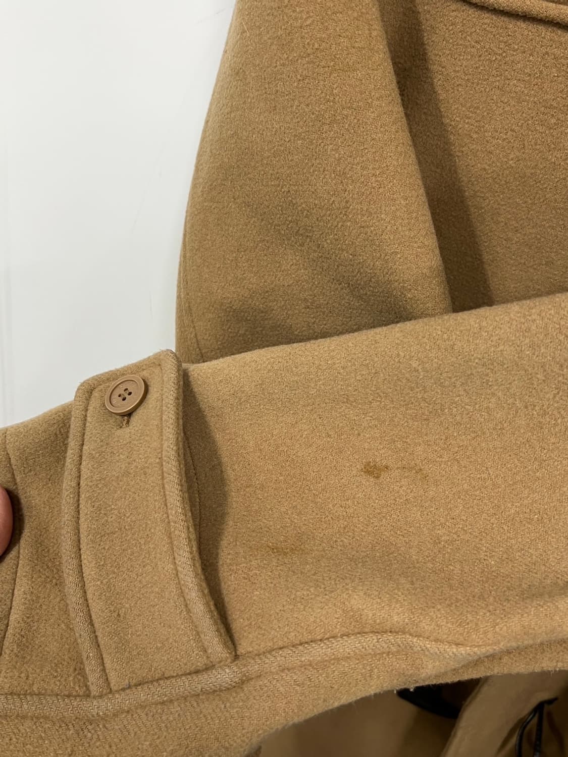 Sport Replay 빈티지 안감 체크  떡볶이 롱 코트 상품이미지7