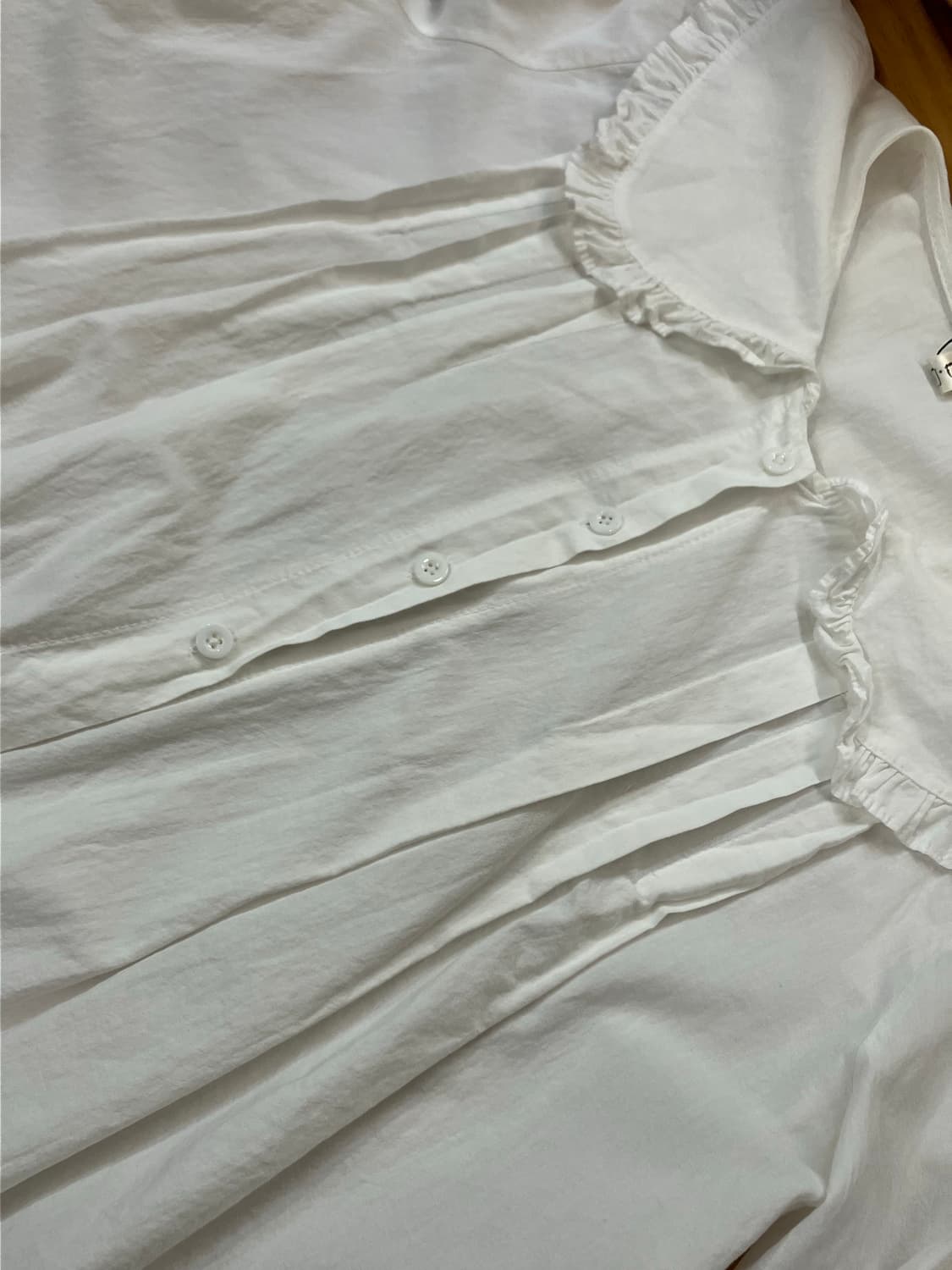 빈티지 레이스카라 블라우스 화이트   #csz2610 상품이미지4