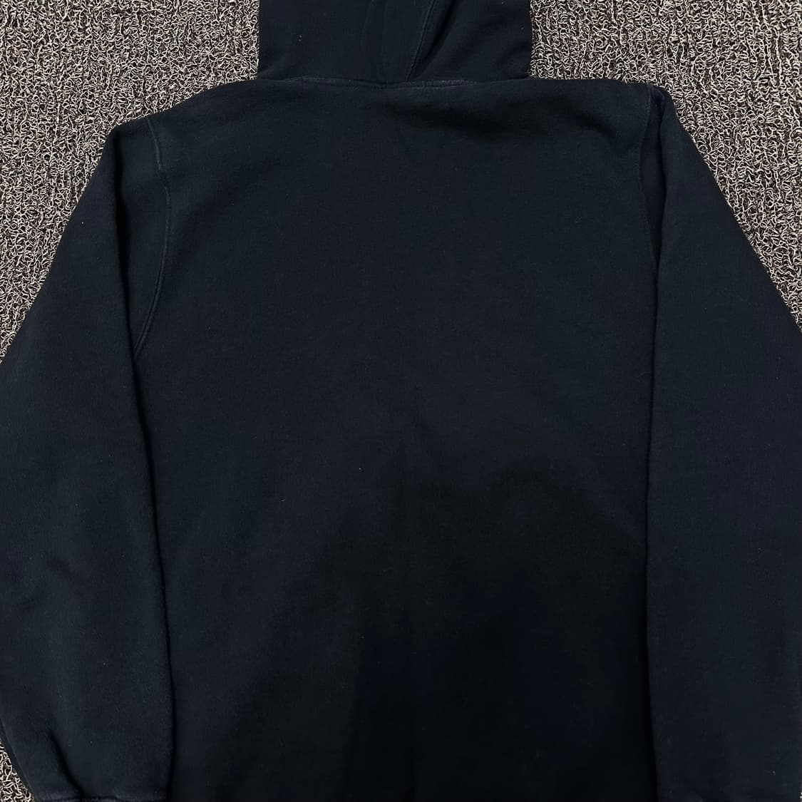 Stussy 스투시 로고 기모 후드티 블랙 M 상품이미지6