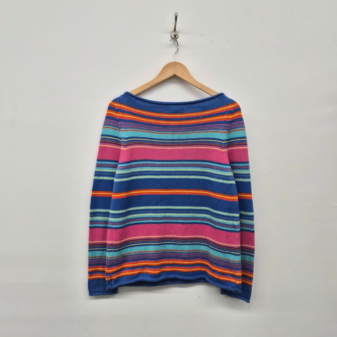 랄프 랄프로렌 스트라이프 니트 긴팔 티셔츠 남성 M 상품이미지4