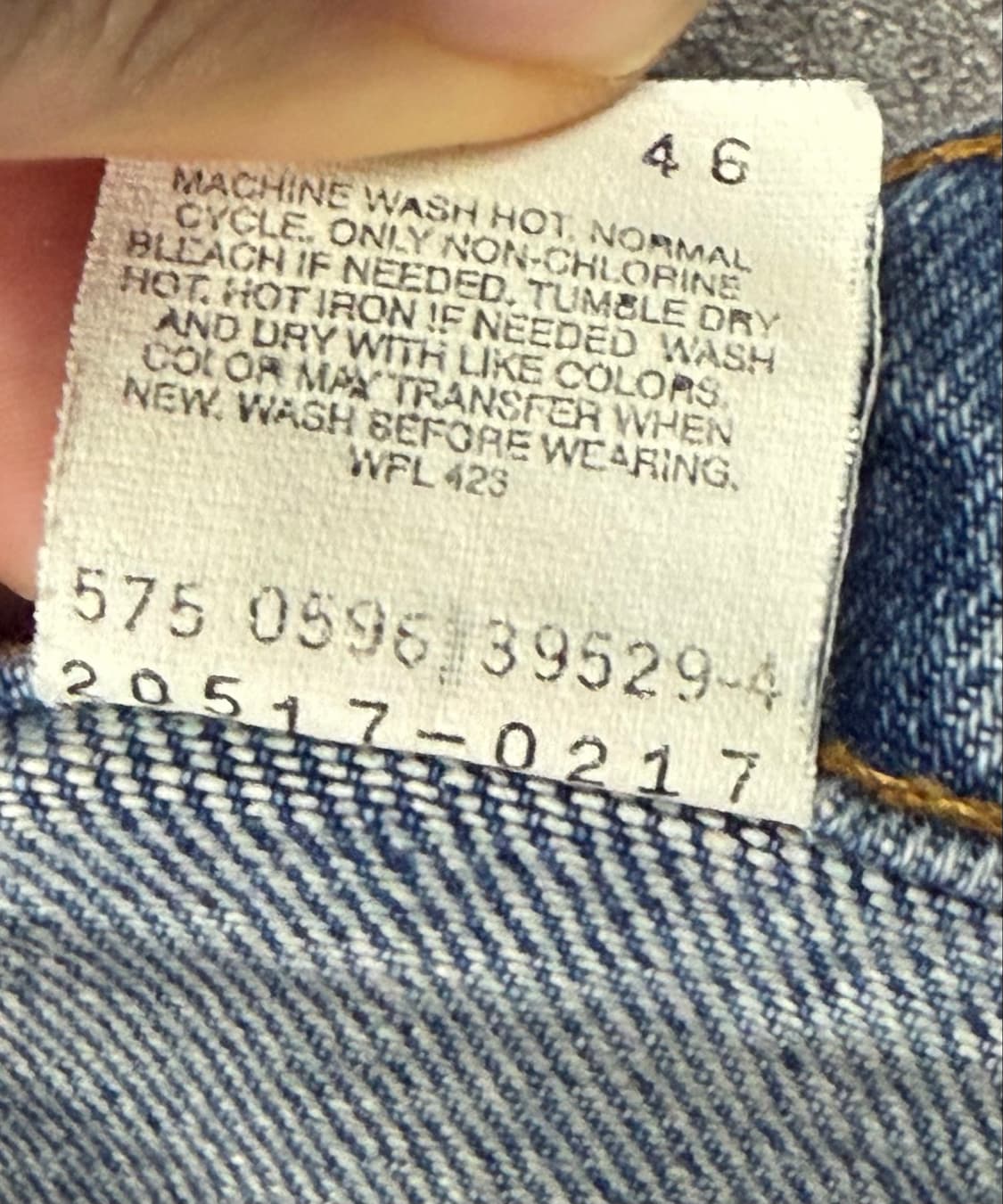 90s Levis 리바이스 517 오렌지탭 USA 상품이미지9