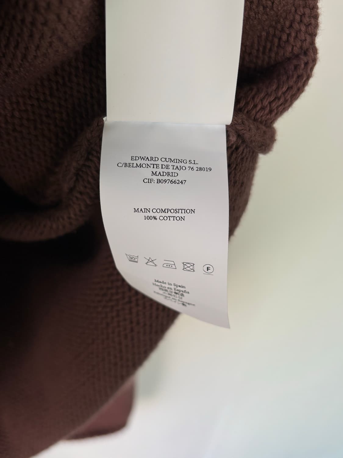 에드워드 커밍 25ss 워시드 가디건 상품이미지6