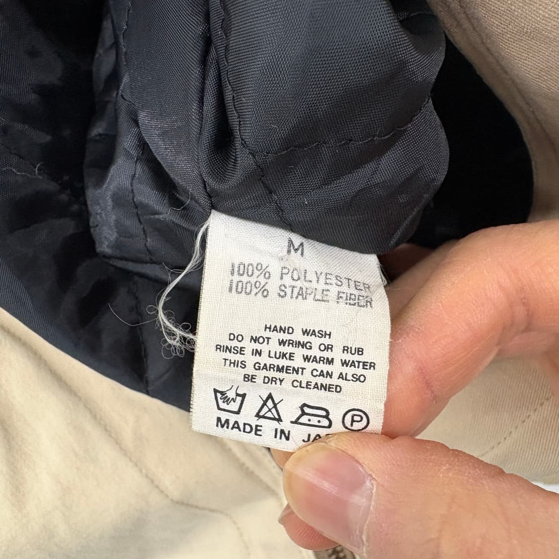 빔즈 베이지색 면 자켓 여/M 상품이미지10