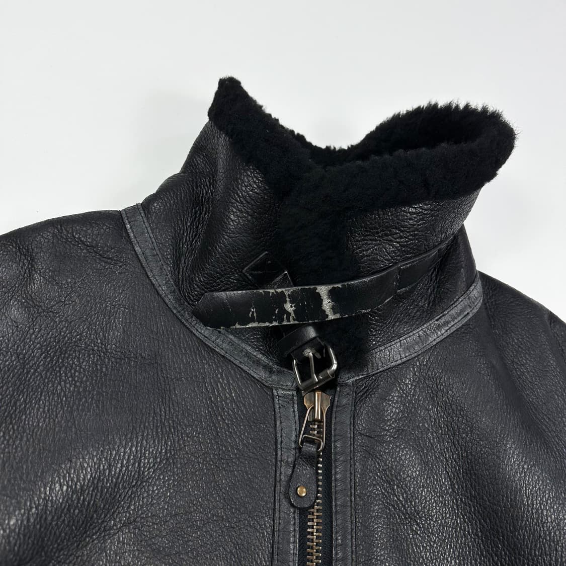 오리지널 미공군 TYPE B-3 양가죽 무스탕 2XL 상품이미지8