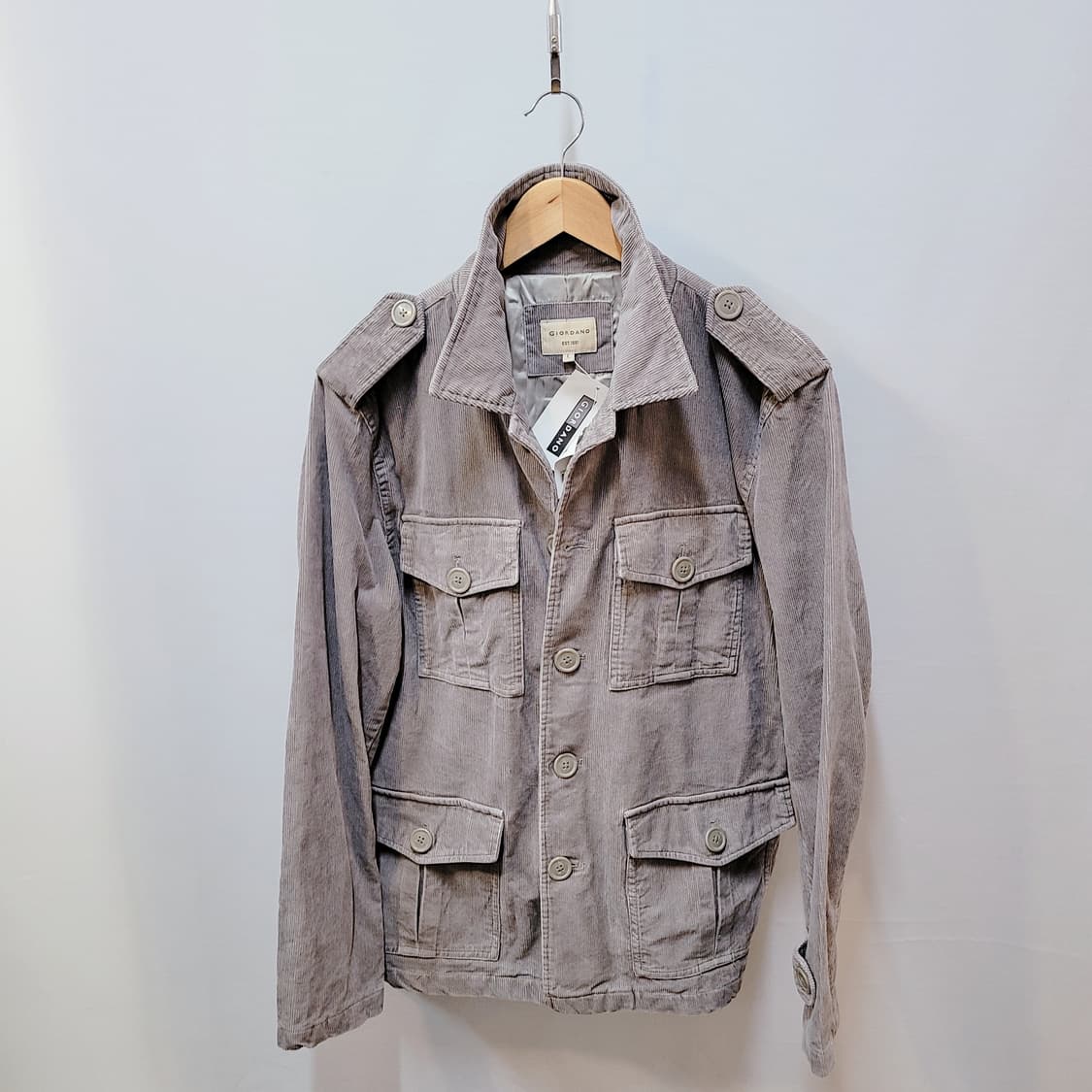 100) 지오다노 코듀로이 자켓 (새상품  상품이미지1