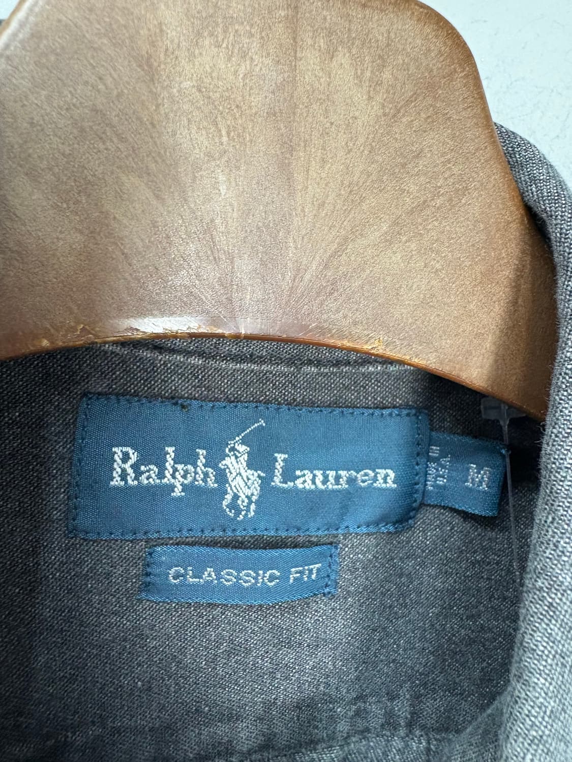 폴로랄프로렌 포니로고 흑청 데님 셔츠 A2758 상품이미지5