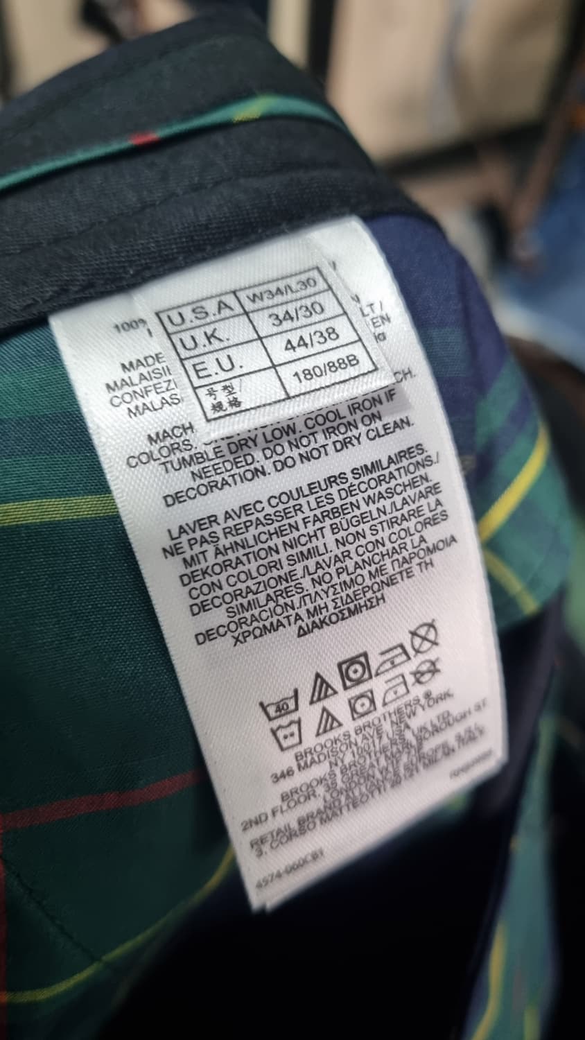 (브룩스브라더스)  33사이즈 코튼팬츠 새제품 상품이미지5