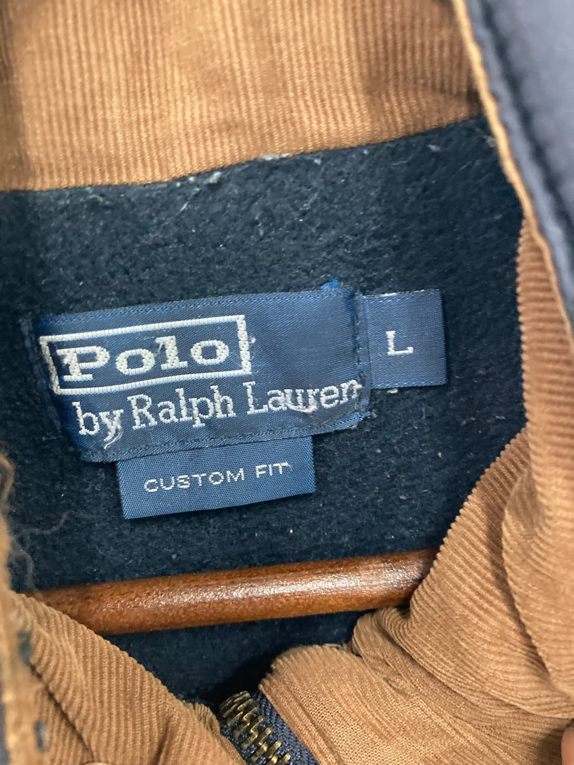 폴로랄프로렌 코듀로이 패치 퀄팅자켓 상품이미지3