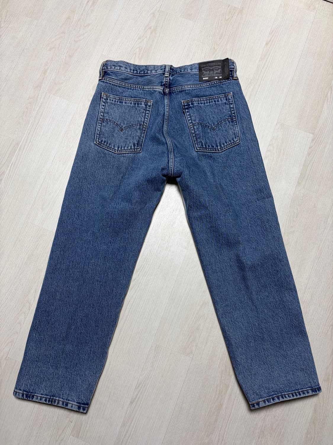 리바이스 배기핏 투톤 36사이즈 상품이미지3