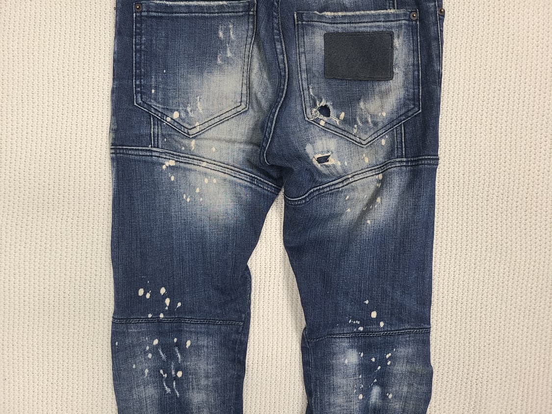 DSQUARED2 헤비 디스트로이드 스키니 데님 상품이미지9