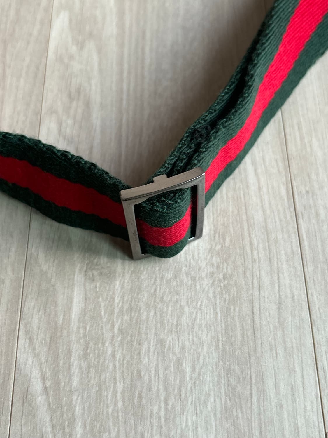 구찌 웹 스트랩 벨트 (Green/Red) 상품이미지3