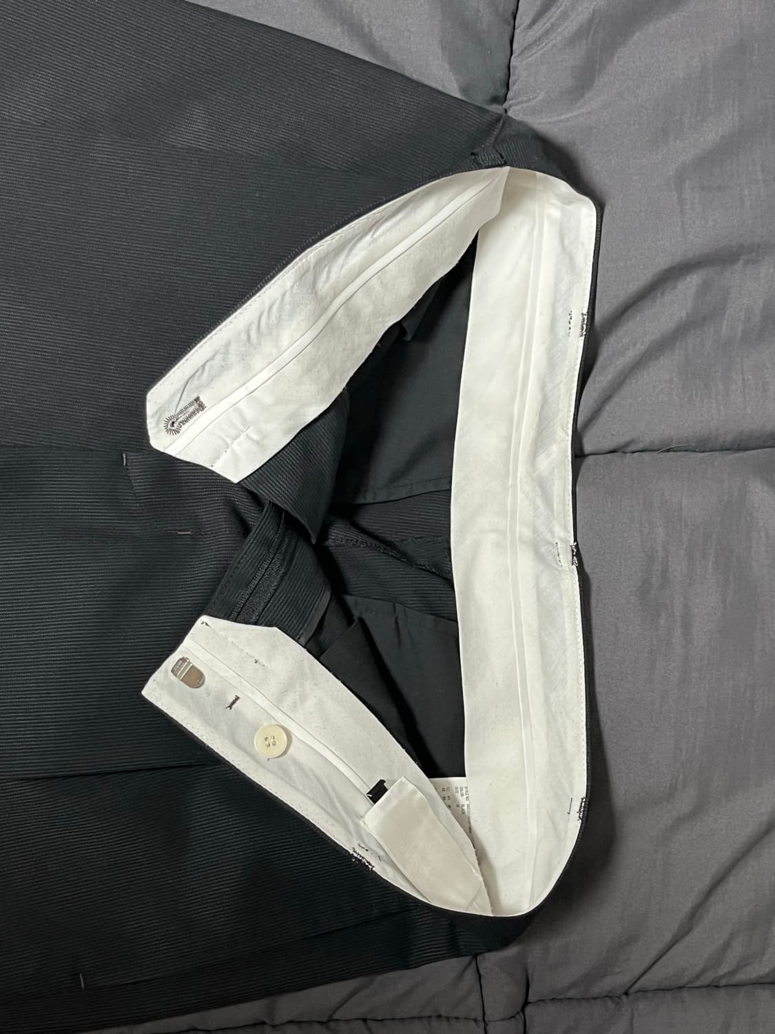 아모멘토 wool stripe martine pants 상품이미지5