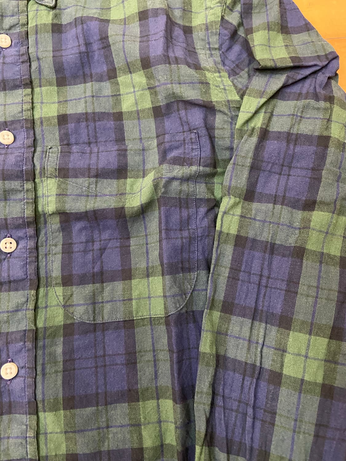 Gitman Bros 체크남방 상품이미지3