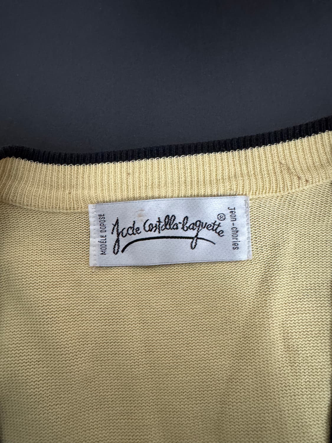 카스텔바작 골프 니트 조끼 베스트 L 상품이미지4