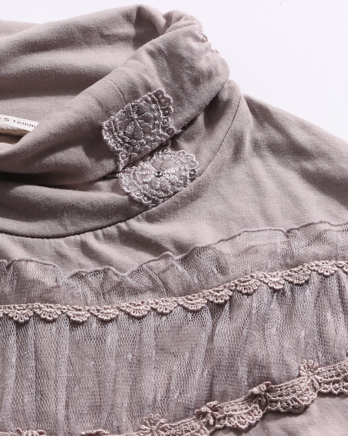 H-2716 Axes femme 레이스 목티 상품이미지4